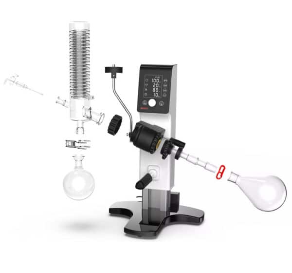 Pinnacle's PC131 Rotary Evaporator front view