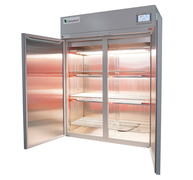 Climatron Thermoline Plant Growth Cabinet 1100L Open