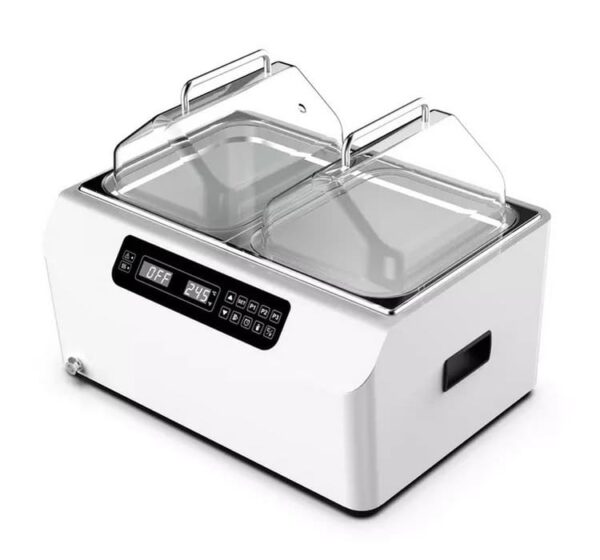 24L Water Bath side view